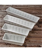 Novelty Polypro Plastic Flower Box Liner, 36 Inches White