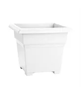 Novelty 26182 Countryside Square White Tub Planter 18 Inch