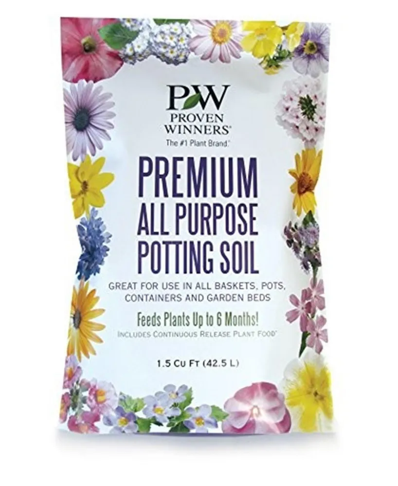 Proven Winners Premium All Purpose Potting Soil, 1.5 Cubic Feet