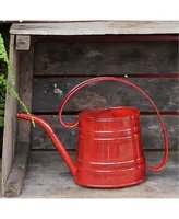 Robert Allen Llc Robert Allen Home and Garden IronLite Danbury Red Watering Can, .5 Gal