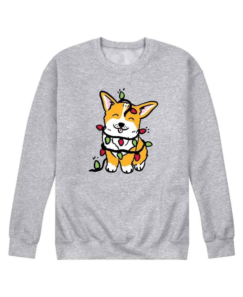 Airwaves Men's Corgi Lights Fleece T-shirt