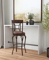 Hillsdale Granada Swivel Bar Height Stool