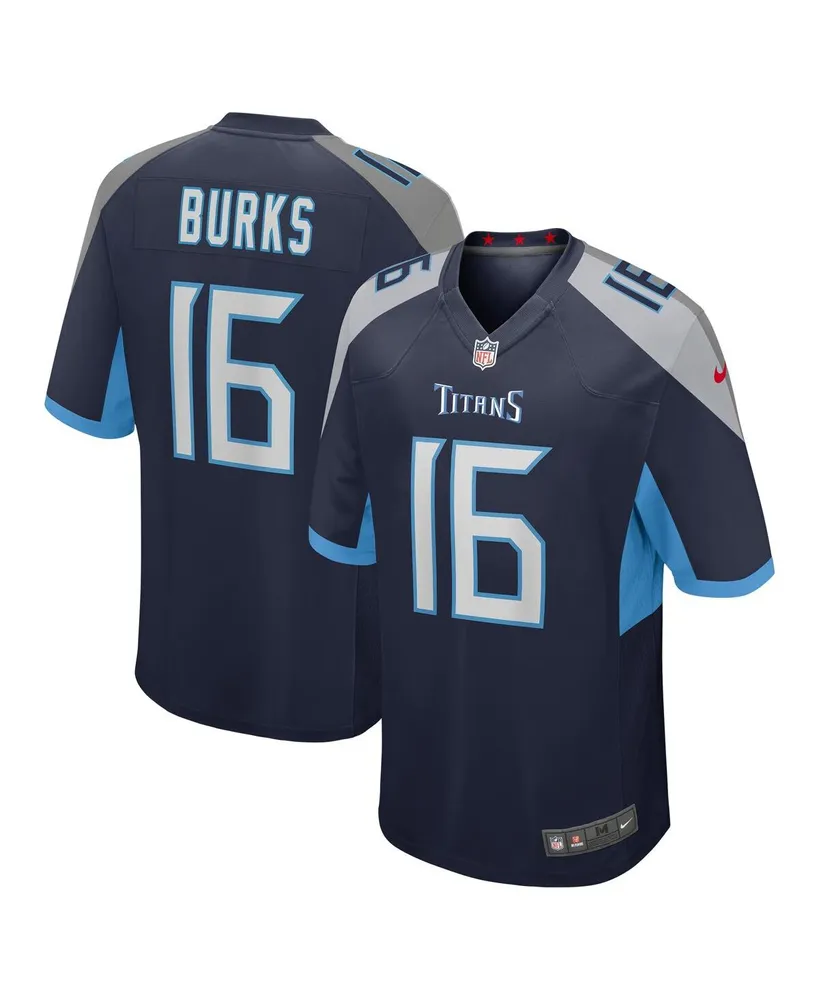 Men's Nike Treylon Burks Navy Tennessee Titans 2022 Nfl Draft First Round Pick Game Jersey