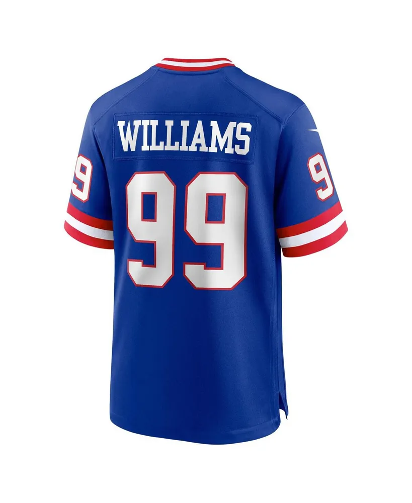 Men's Nike Leonard Williams Royal New York Giants Classic Player Game Jersey