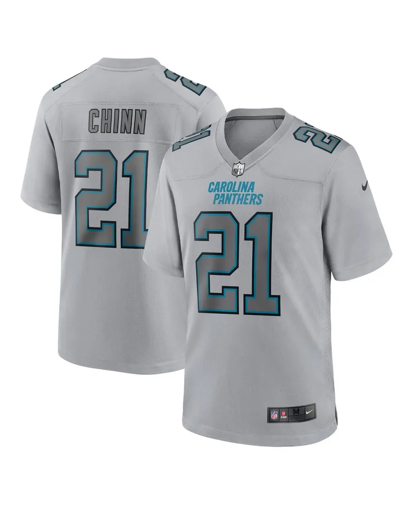 Men's Nike Jeremy Chinn Gray Carolina Panthers Atmosphere Fashion Game Jersey