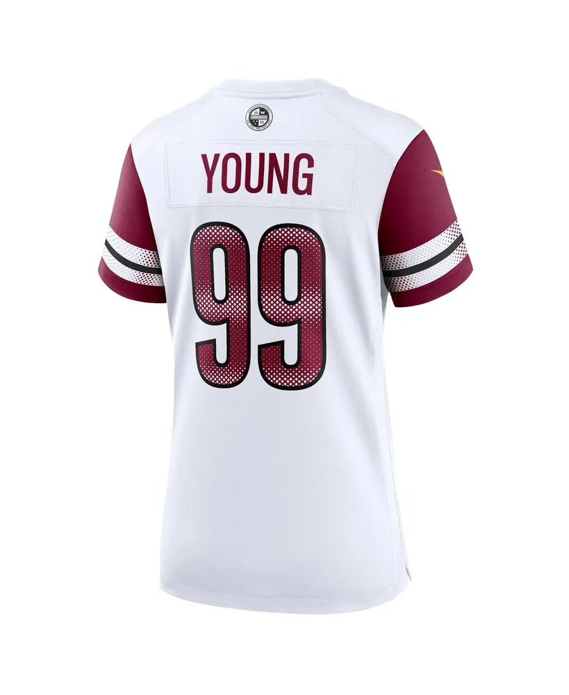 Women's Nike Chase Young White Washington Commanders Game Jersey