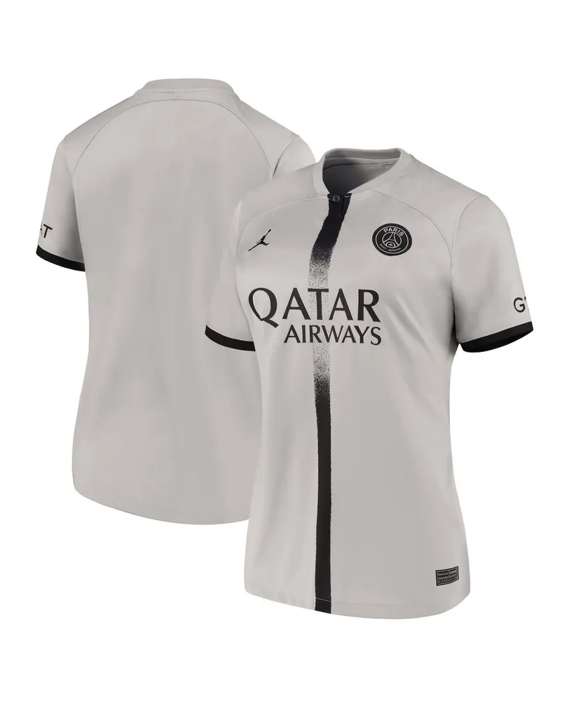 Women's Nike Black Paris Saint-Germain 2022/23 Away Breathe Stadium Replica Blank Jersey