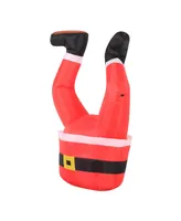 Hurley Christmas Inflatable Santa Legs, 42"