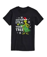 Airwaves Men's Dr. Seuss The Grinch Steal Your Tree Graphic T-shirt