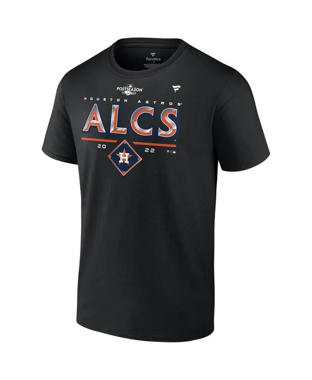 Women's Fanatics Branded Navy Houston Astros 2022 Postseason Locker Room V-Neck T-Shirt