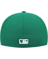 Men's New Era Kelly Green Philadelphia Phillies White Logo 59FIFTY Fitted Hat