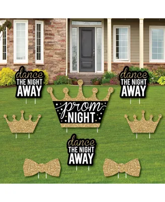 Prom - Yard Sign & Outdoor Lawn Decor - Prom Night Party Yard Signs - Set of 8