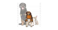 Tuffy Medium Crab Orange, Dog Toy
