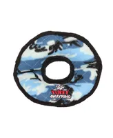 Tuffy Ultimate 4WayRing Camo Blue, Dog Toy