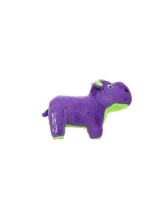 Mighty Jr Safari Hippo Purple, Dog Toy