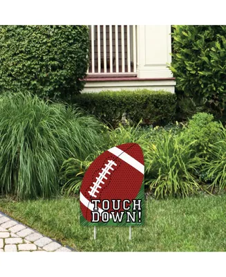 End Zone - Football - Outdoor Lawn Sign - Party Yard Sign - 1 Pc