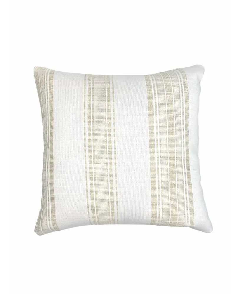 Anaya Home Beach Club Stripe Outdoor Throw Pillow