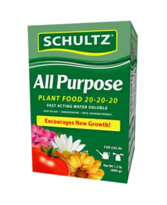 Schultz Fast Acting Water Soluble All Purpose Plant Food, 1.5lb