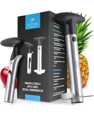 Pineapple and Apple Corer Combo Set- Pineapple Corer And Slicer Tool