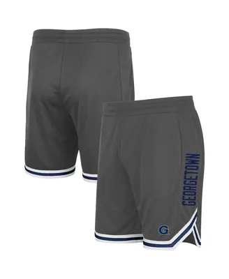 Men's Colosseum Charcoal Georgetown Hoyas Continuity Shorts