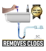 20-Inch Plumbing Snake Drain Clog Remover - 5 Pack