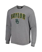 Men's Colosseum Baylor Bears Arch & Logo Pullover Sweatshirt