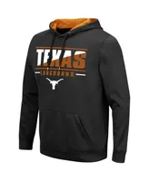 Men's Colosseum Texas Longhorns Slash Stack 2.0 Pullover Hoodie