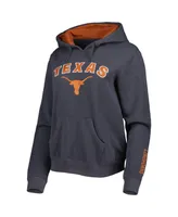 Women's Colosseum Texas Longhorns Arch & Logo Pullover Hoodie