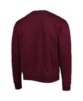 Men's Colosseum Maroon Charleston Cougars Arch Over Logo Pullover Sweatshirt