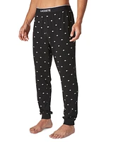 Lacoste Men's Printed Pajama Joggers