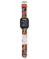 That Girl Lay Lay Unisex Black Silicone Strap Led Touchscreen Watch - Multi