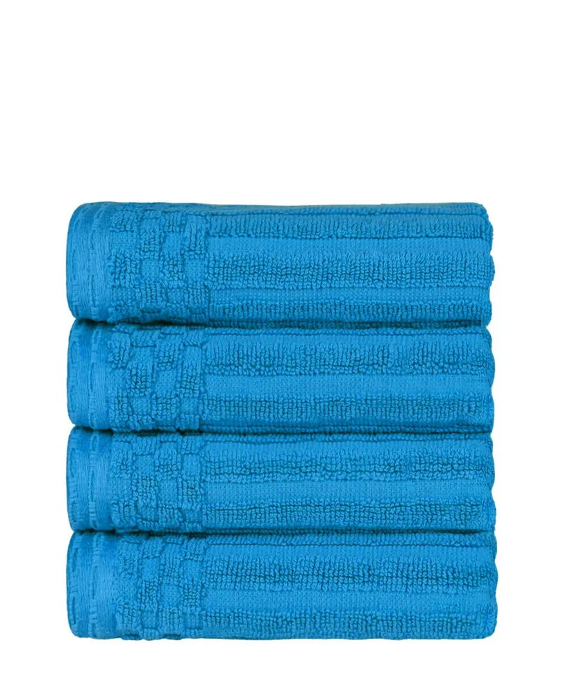 Superior Soho 6 Piece Cotton Towel Set Black