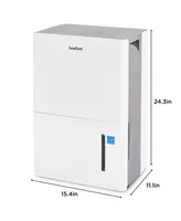 Ivation 4,500 Sq Ft Energy Star Large Dehumidifier with Pump