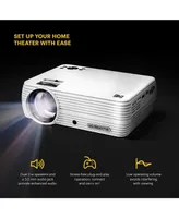 Kodak Flik X7 Portable Projector, 720p Home projector with Carry Case