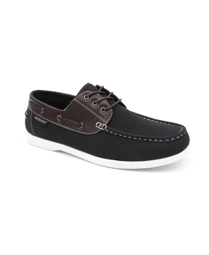 Akademiks Men's Marina Lace-Up Boat Shoes