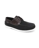 Akademiks Men's Marina Lace-Up Boat Shoes