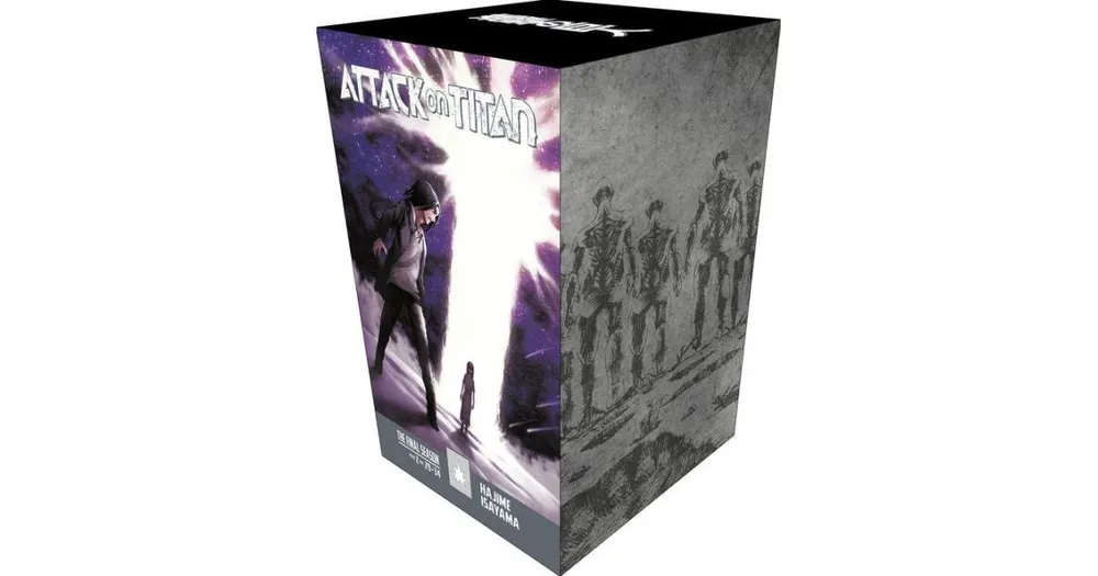 Attack on Titan The Final Season Part 2 Manga Box Set by Hajime Isayama