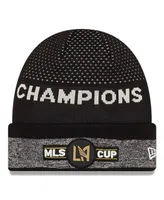 Men's New Era Black Lafc 2022 Mls Cup Champions Locker Room Knit Hat