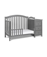 Closeout! Afg Baby Furniture 46" Wooden Kali Ii 4 in 1 Convertible Crib and Changer