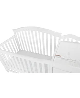 Afg Baby Furniture 46" Wooden Kali Ii 4 in 1 Convertible Crib and Changer