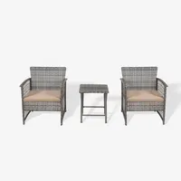 WestinTrends 3-Piece Outdoor Patio Conversation Set