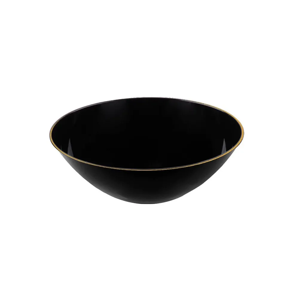 Plastic Bowls - Black Gold Organic Bowls