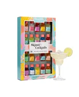 Thoughtfully Cocktails, Mix and Match Skinny Cocktail Mixers Gift Set, Set of 20 (Contains No Alcohol) - Assorted Pre