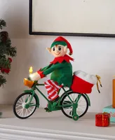 11.5" Cycler Elf Holiday Decor