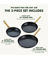 GreenPan Reserve 3-Pc. Frypan Set - 8", 10" and 12"