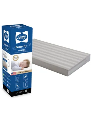 Seally Butterfly 2-Stage Waterproof Crib Mattress