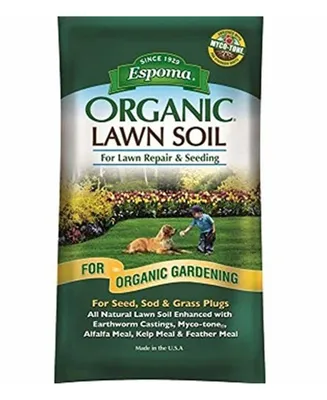 Espoma LWS1 Organic Lawn Soil, 1 Cubic Feet