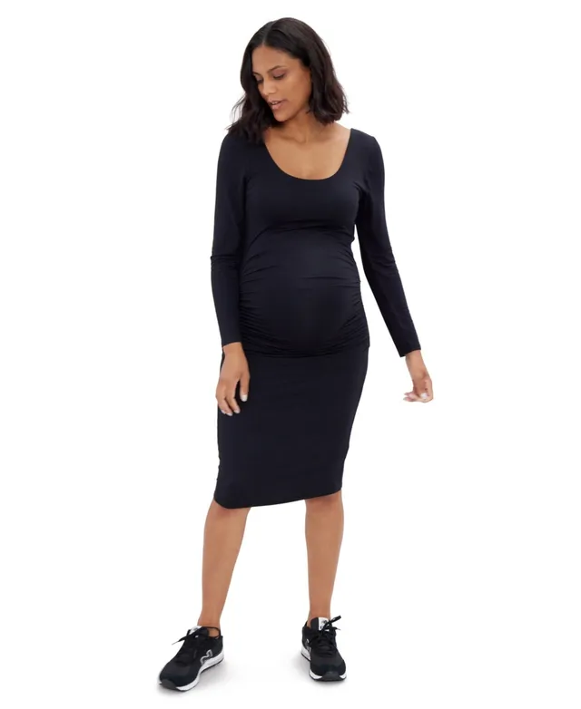 Ingrid + Isabel Women's Maternity Everywear Long Sleeve Jumpsuit