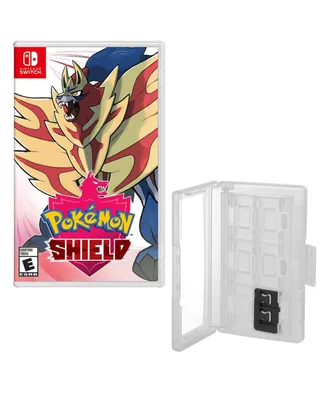 Pokemon Shield Game with Game Caddy with for Nintendo Switch
