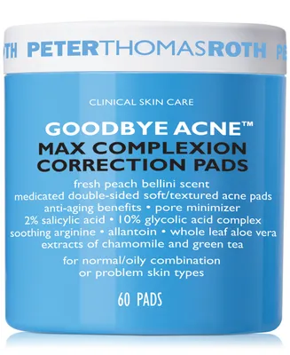 Peter Thomas Roth Max Complexion Correction Pads, 60 ct